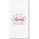 Confetti Dots Cheers Deville Guest Towels Image 3 of 4